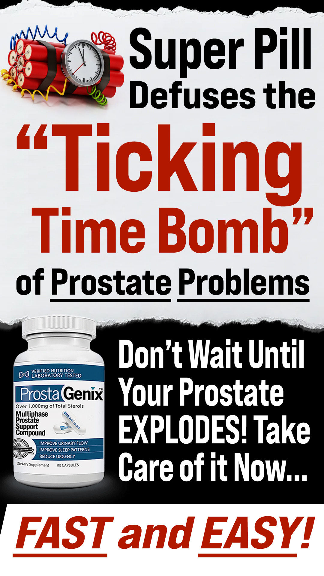 ProstaGenix.com Facebook ad