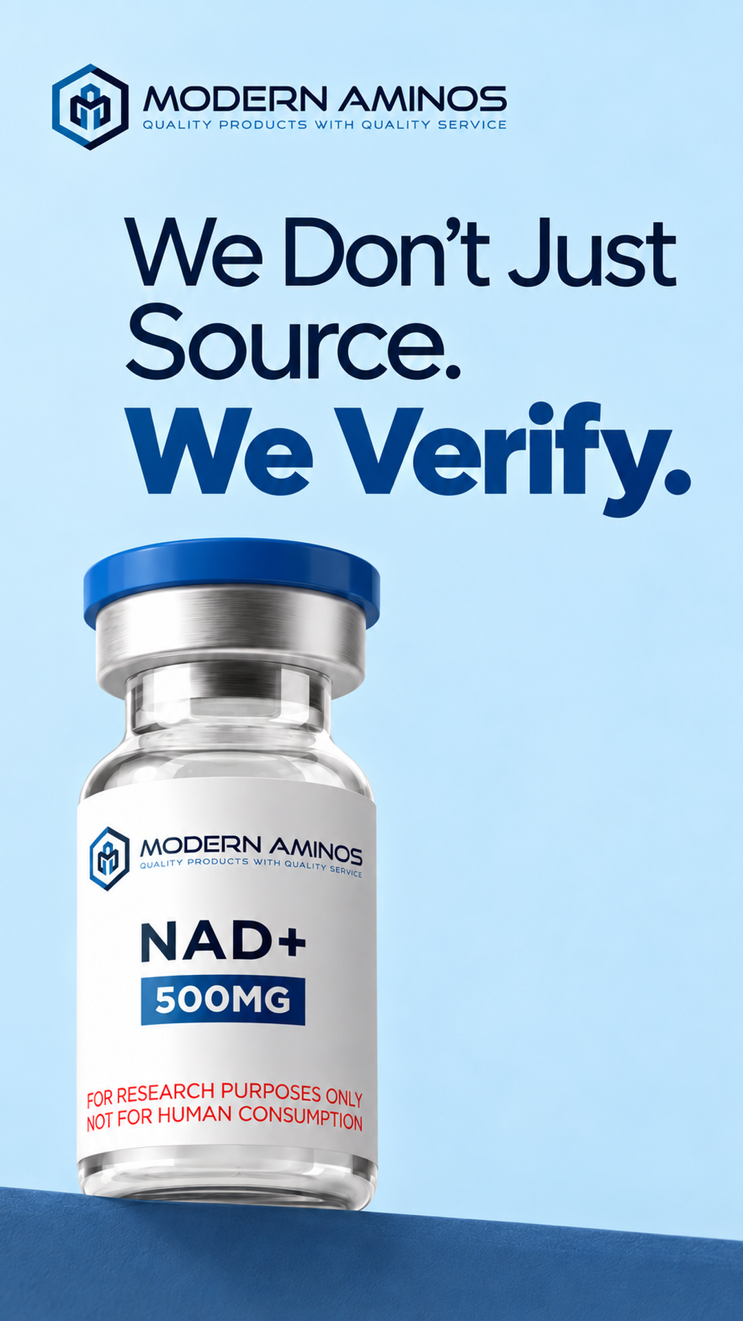 Modern Aminos Facebook ad