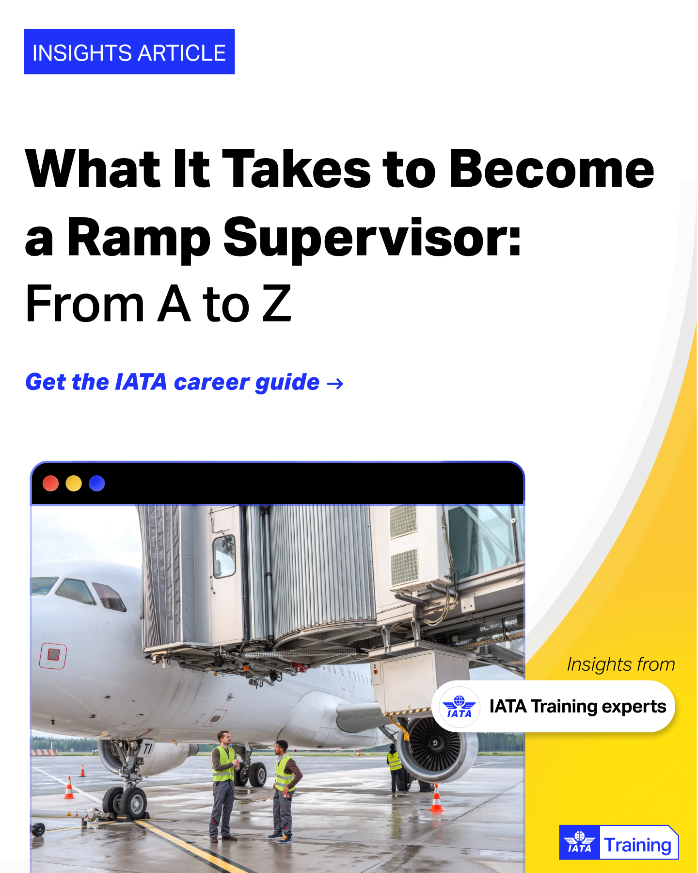 IATA Training Facebook ad
