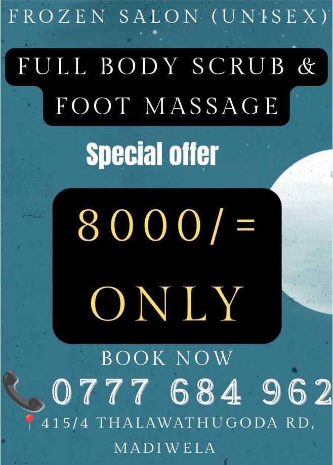 Frozen Salon & Wellness Facebook ad: FROZEN SALON (UNISEX)