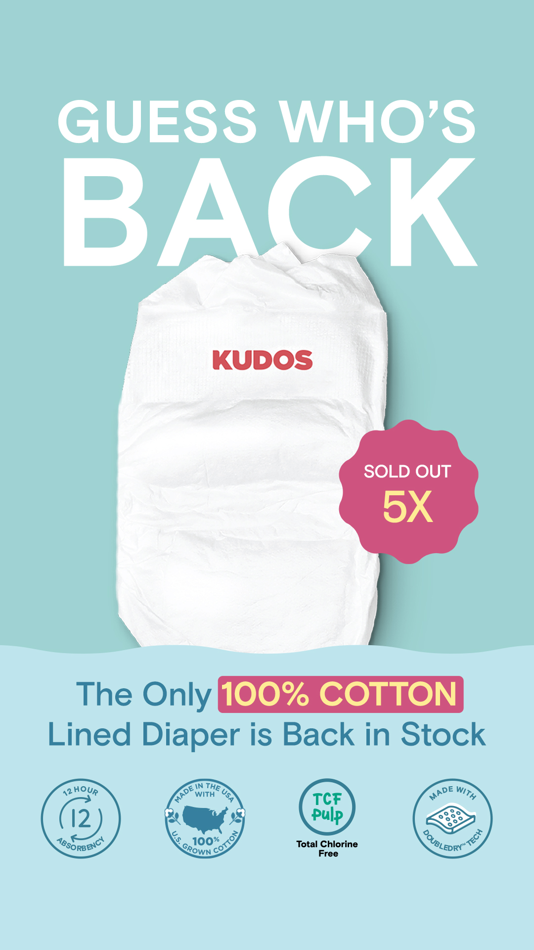 Kudos Facebook ad