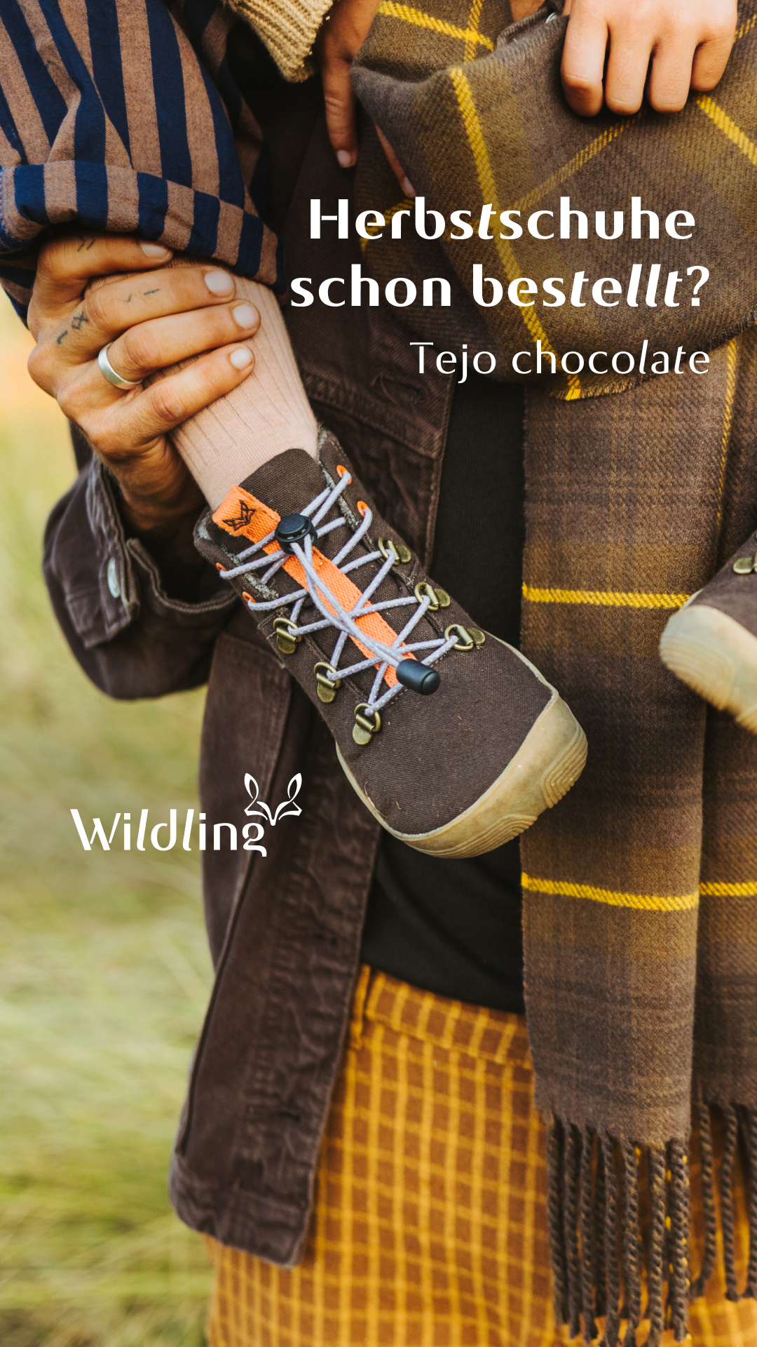 Wildling Shoes Facebook ad: Auf diesen Wildling ist Verlass