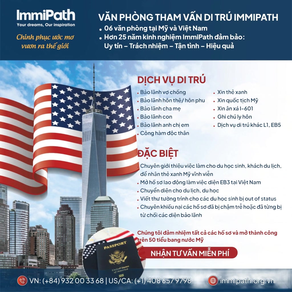 Định cư - Di trú ImmiPath Facebook ad: NHẬN TƯ VẤN TỪ CHUYÊN GIA