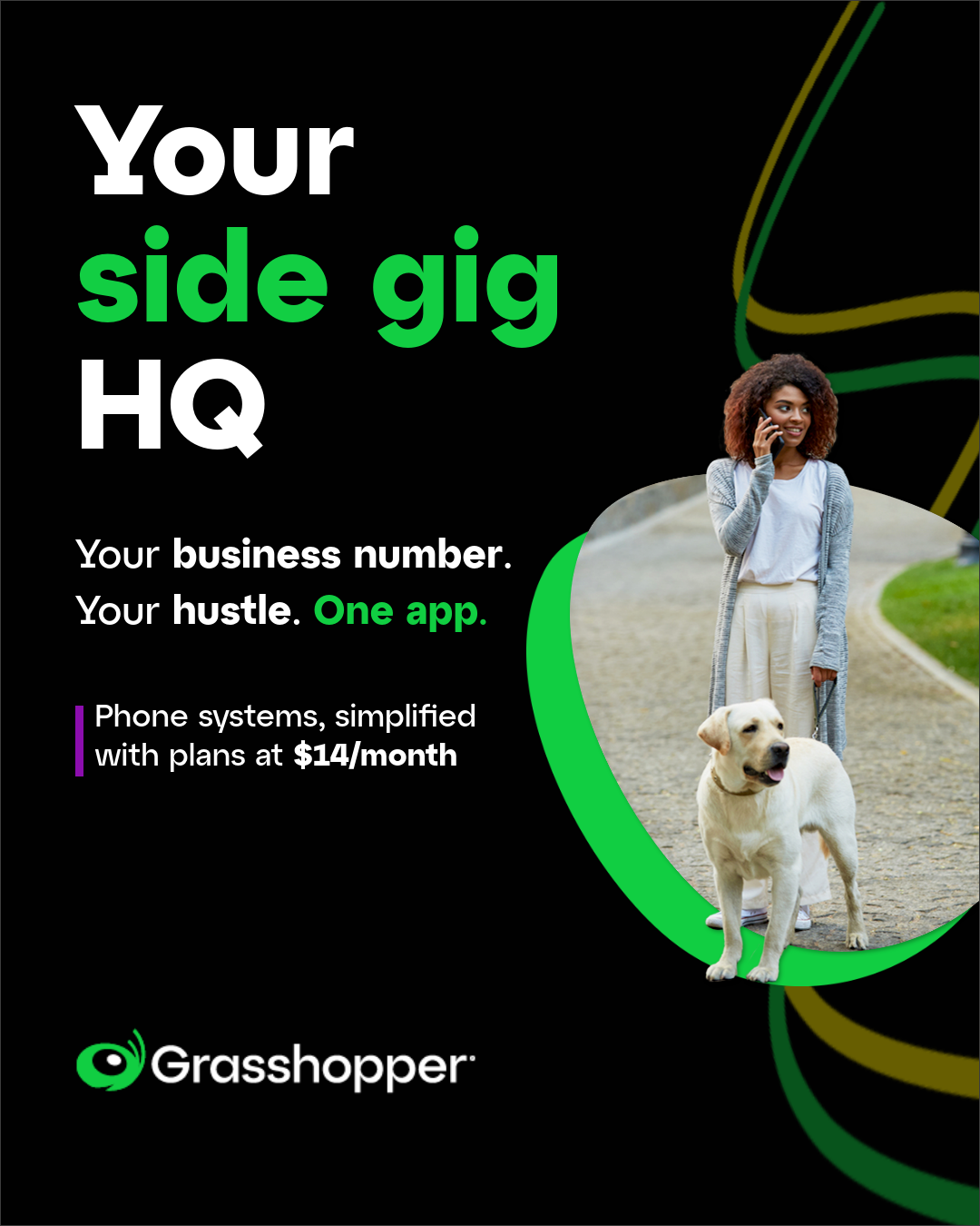 Grasshopper Facebook ad