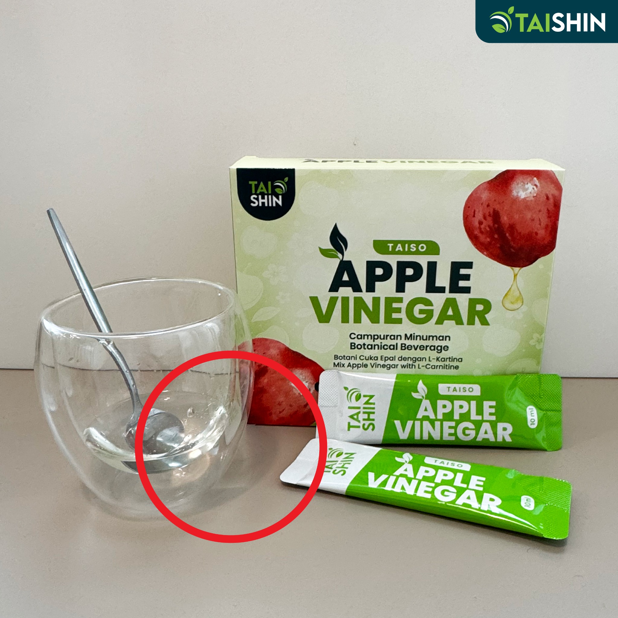Taiso Apple Cider Vinegar Facebook ad