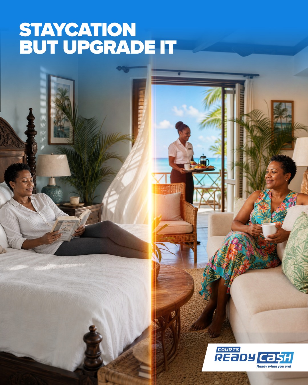 Courts Ready Cash Jamaica Facebook ad