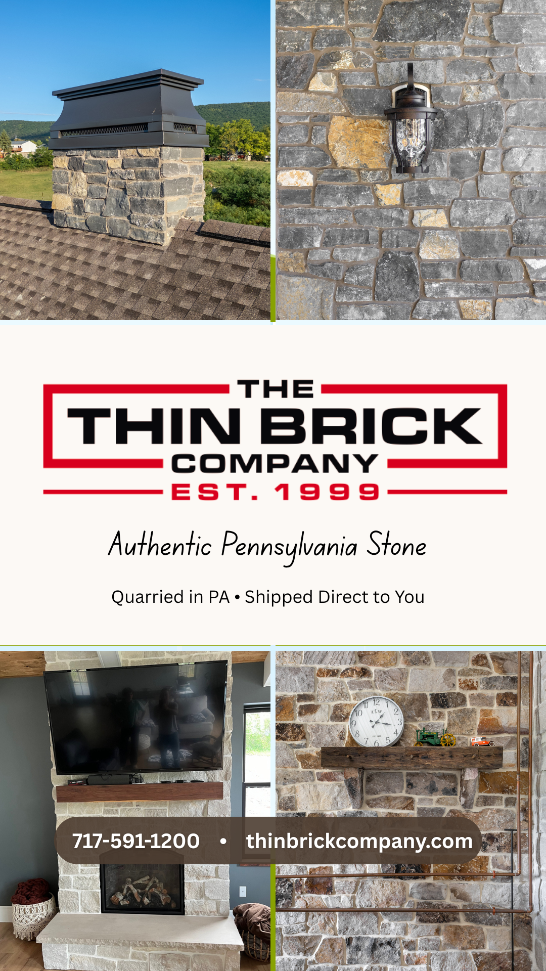 The Thin Brick Company Facebook ad from Aug 12, 2026