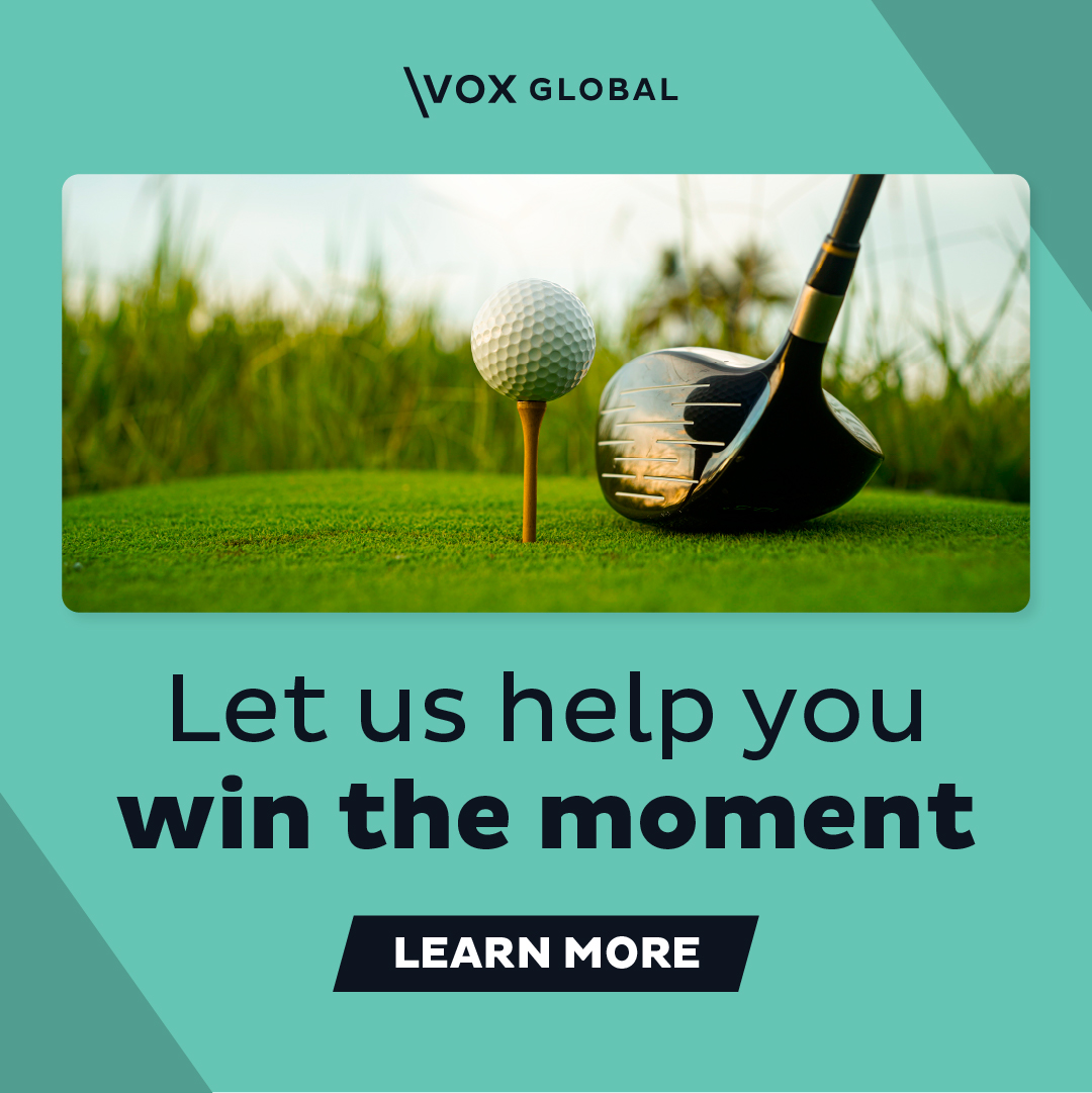 VOX Global Facebook ad: In big moments, strategy wins every time.