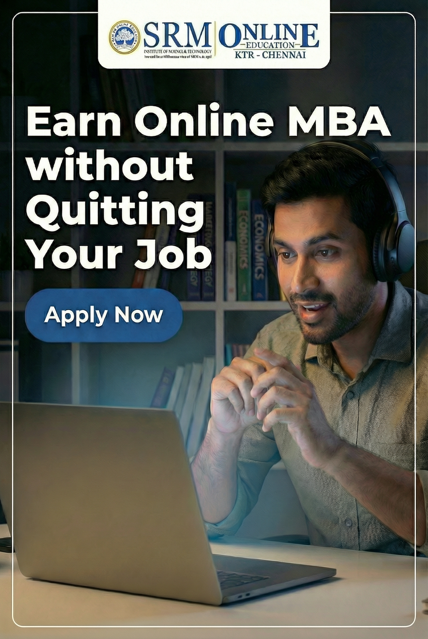 SRM Online Education Facebook ad