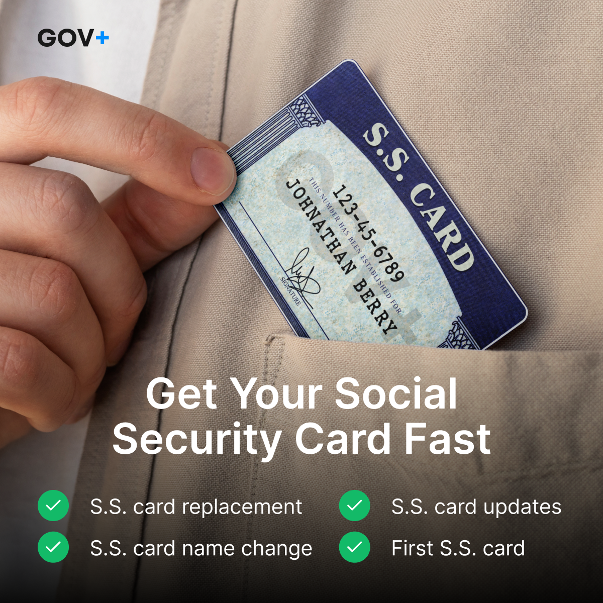 GovPlus Facebook ad