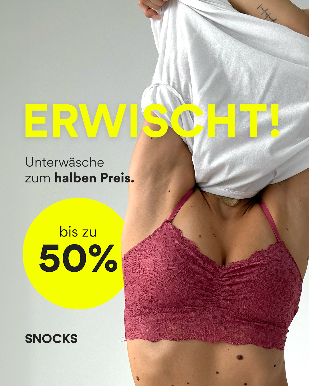 Snocks Facebook ad