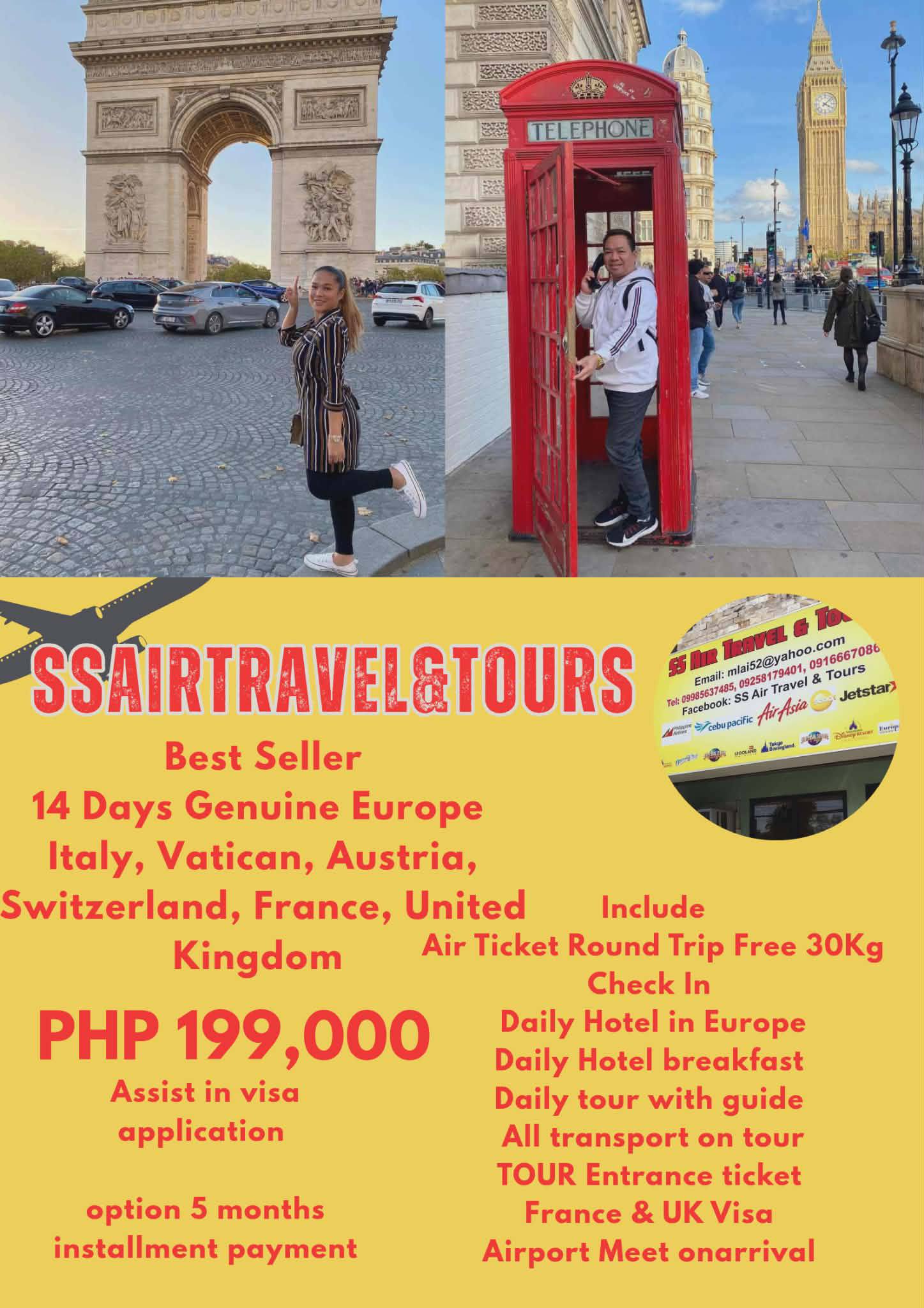 Ssairtravel&tours Facebook ad