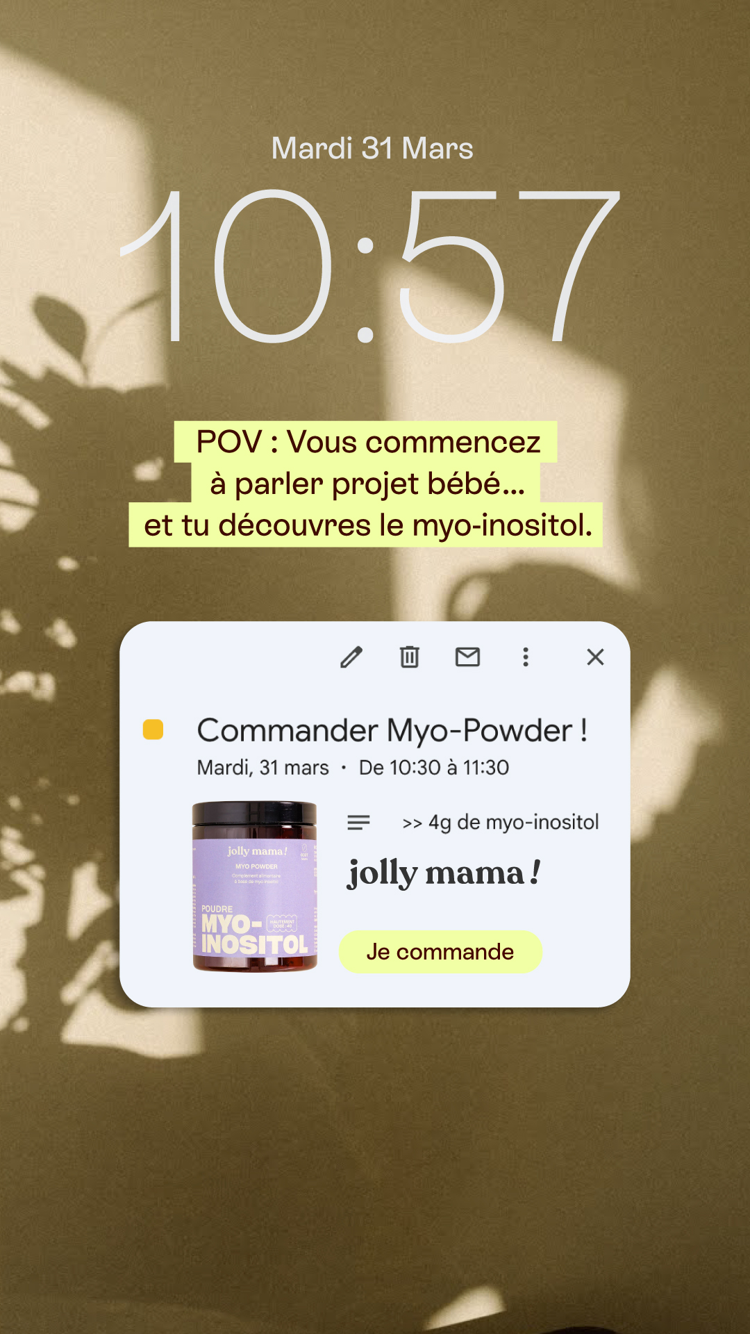 Jolly Mama Facebook ad