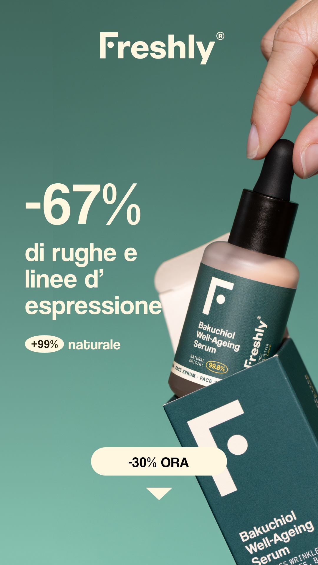 Freshly Cosmetics Facebook ad