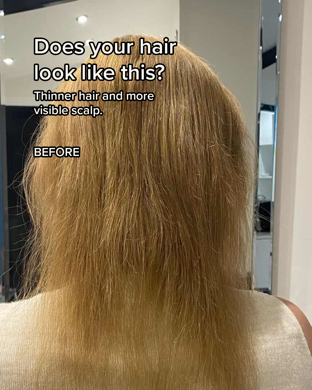 Hair + Me Facebook ad