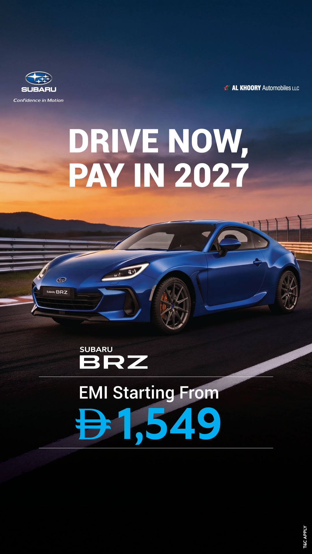Subaru UAE Facebook ad from Jun 23, 2026