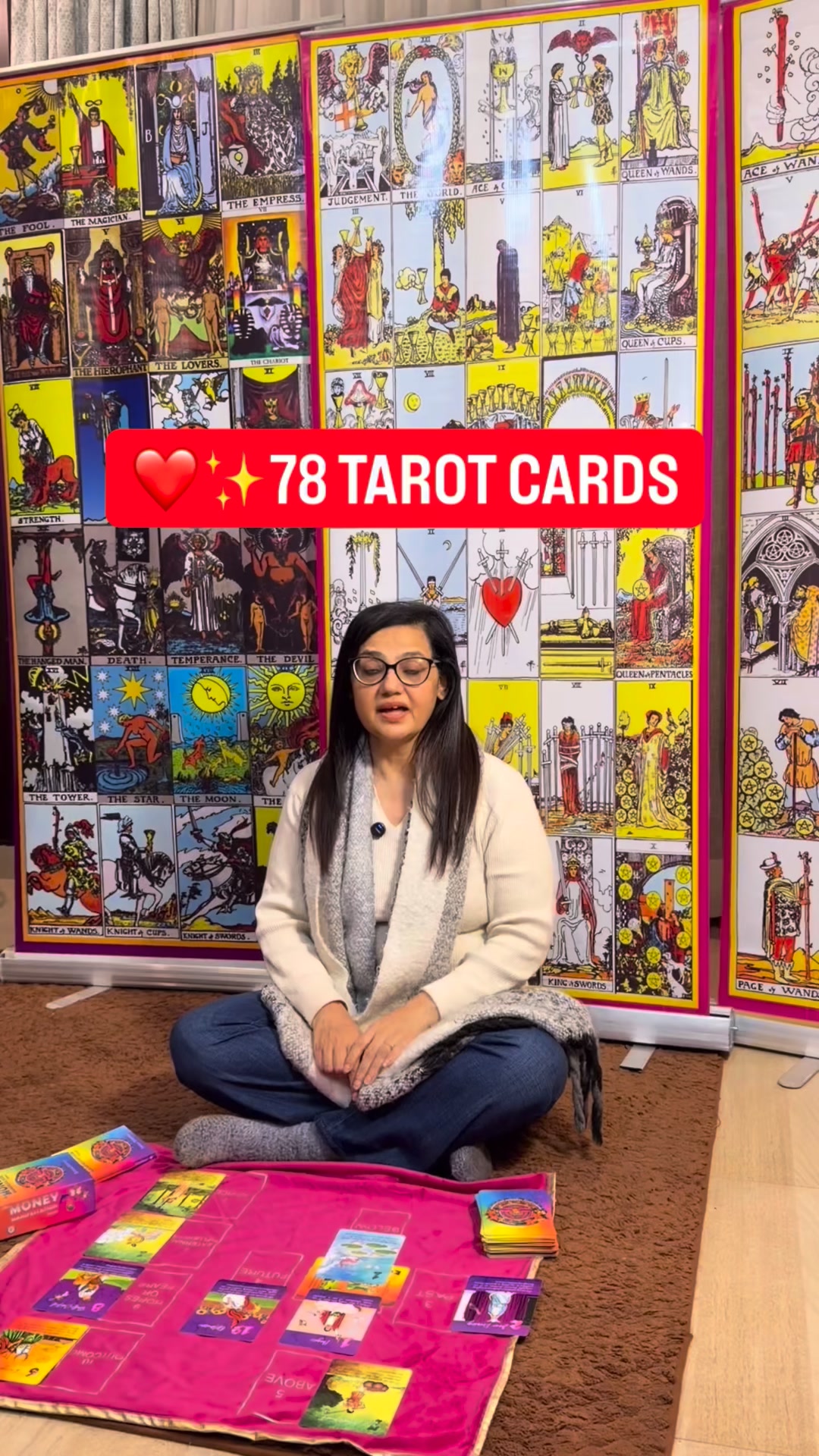 Heal with Divine Light Facebook ad: Tarot Business Masterclass
