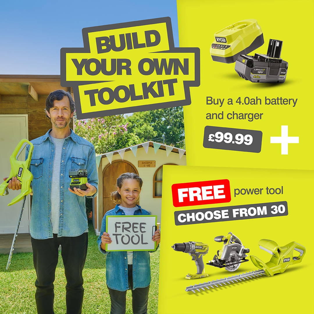 Ryobi Tools UK Facebook ad