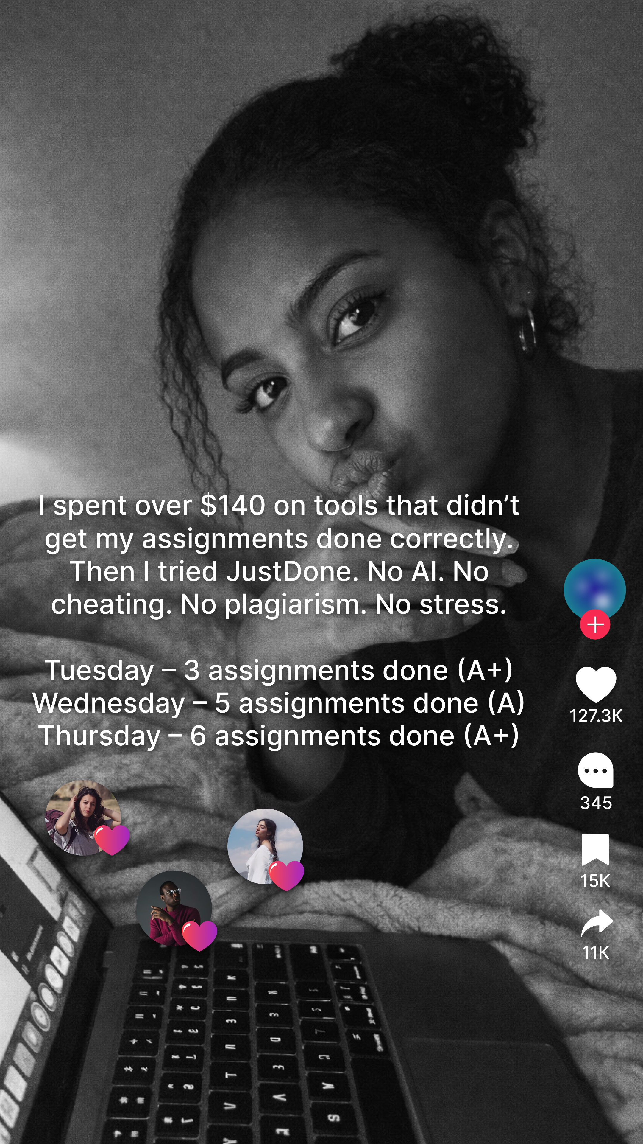 JustDone Facebook ad