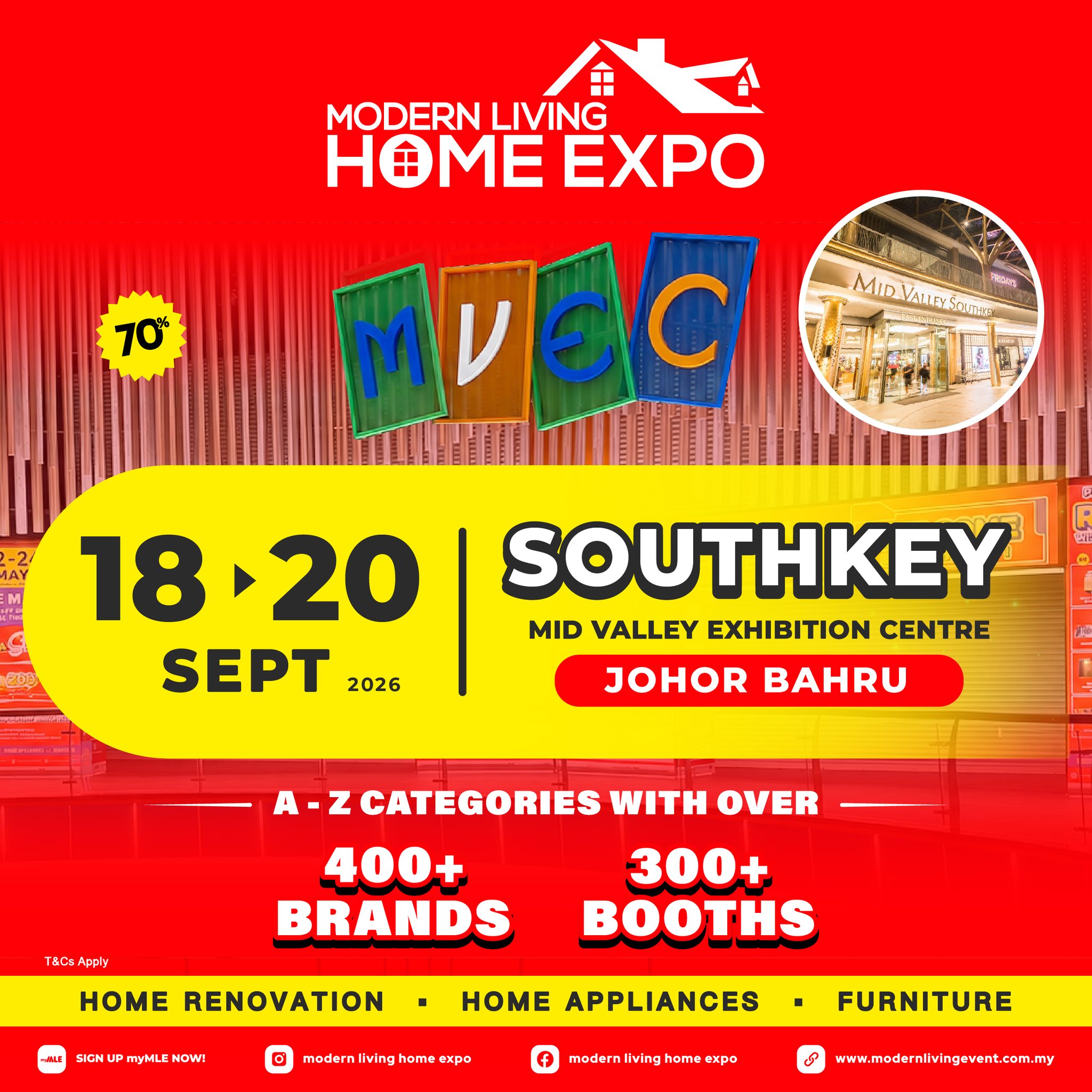 Modern Living Home Expo Facebook ad