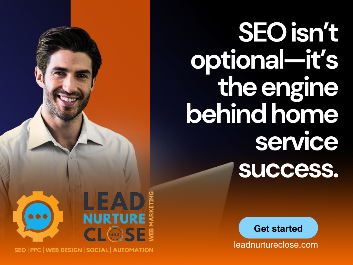 Lead Nurture Close Web Marketing Facebook ad: Grow Your Home Service Business