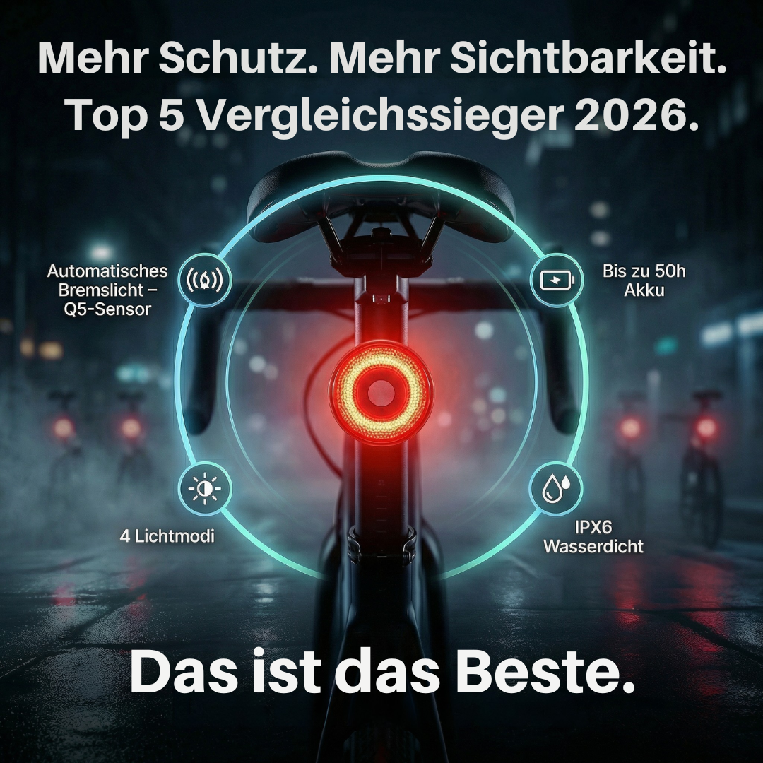 Outdoor-Bilanz Facebook ad: Das ist das Testsieger Fahrradrücklicht!