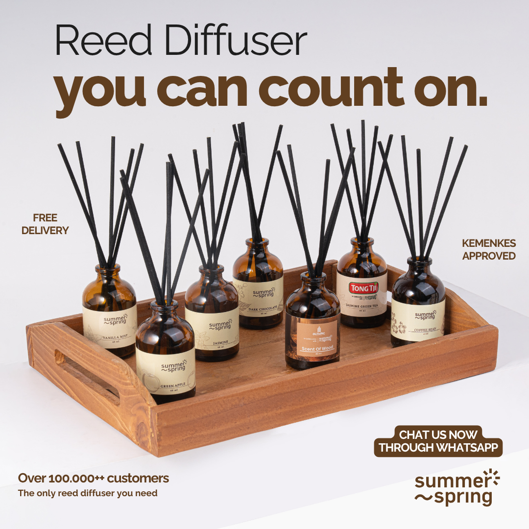 Summerspring Indonesia Facebook ad: Rumah wangi, belanja lebih hemat
