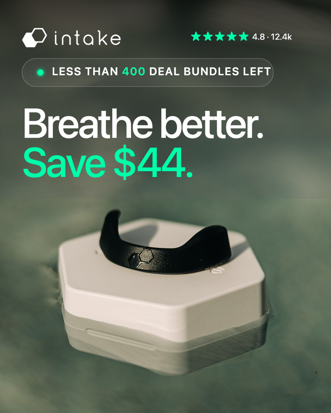 Intake Breathing Facebook ad from May 16, 2026