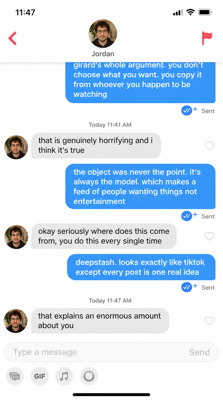 Deepstash Facebook ad