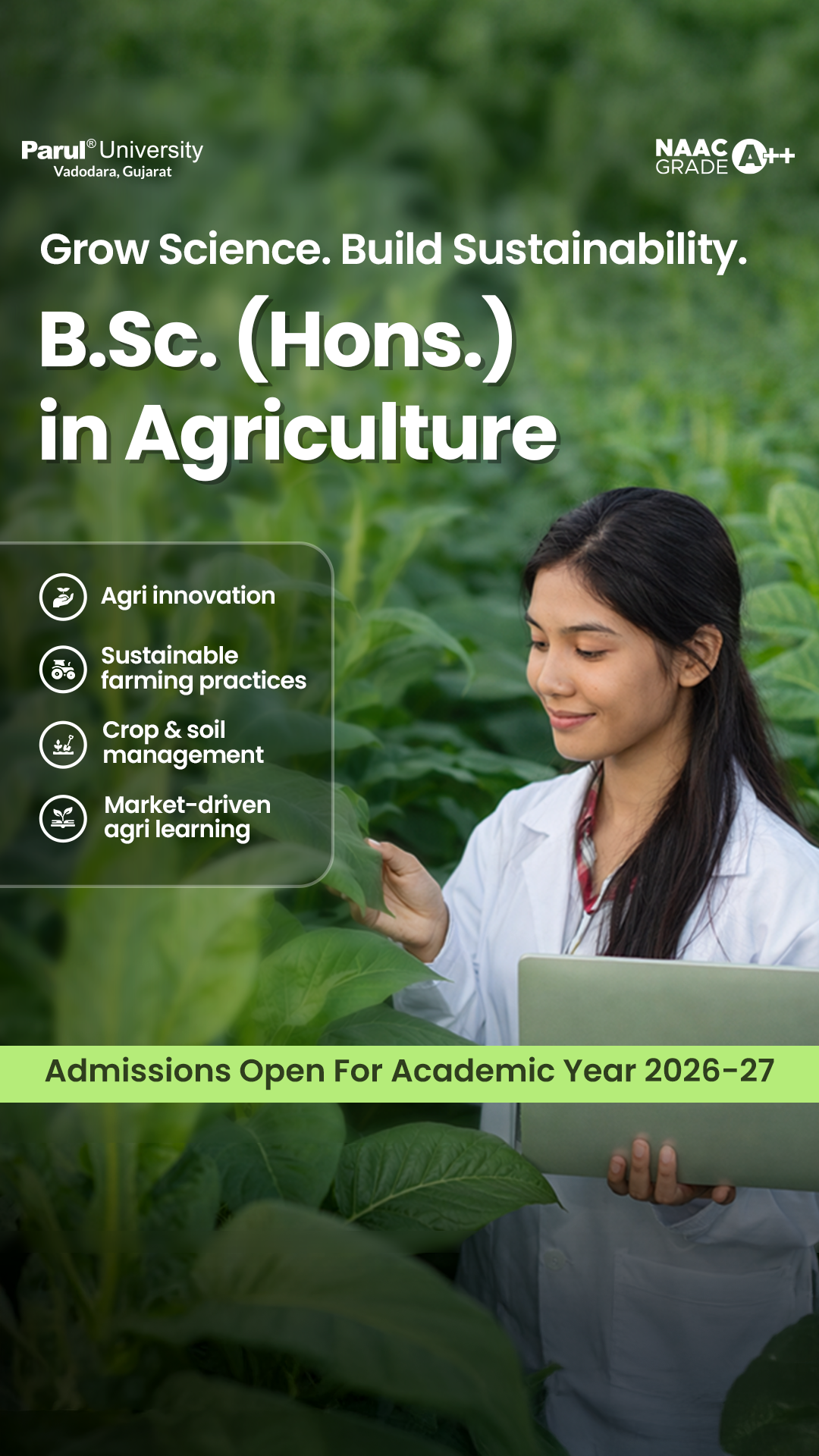 Parul University Facebook ad