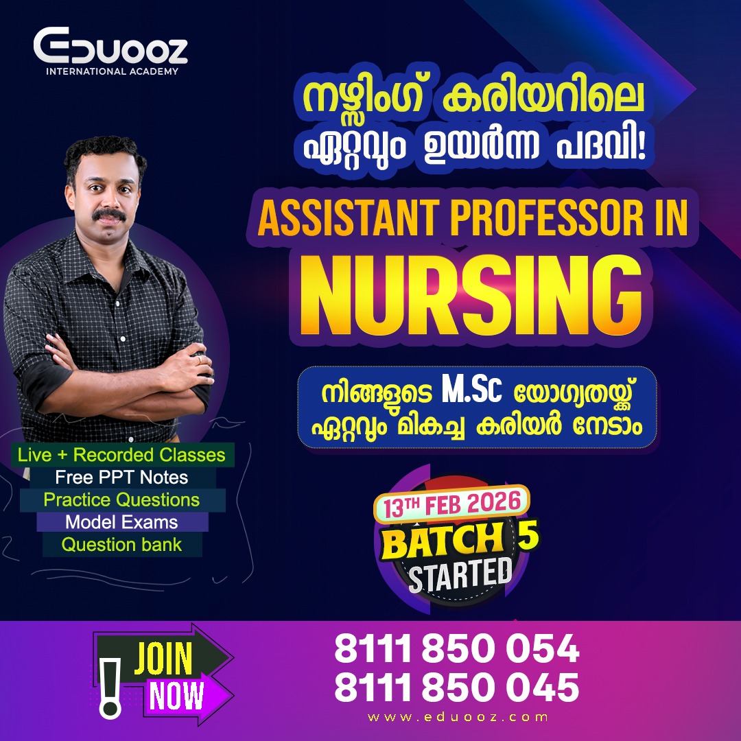 Eduooz - Kerala Nurses Learning Hub Facebook ad