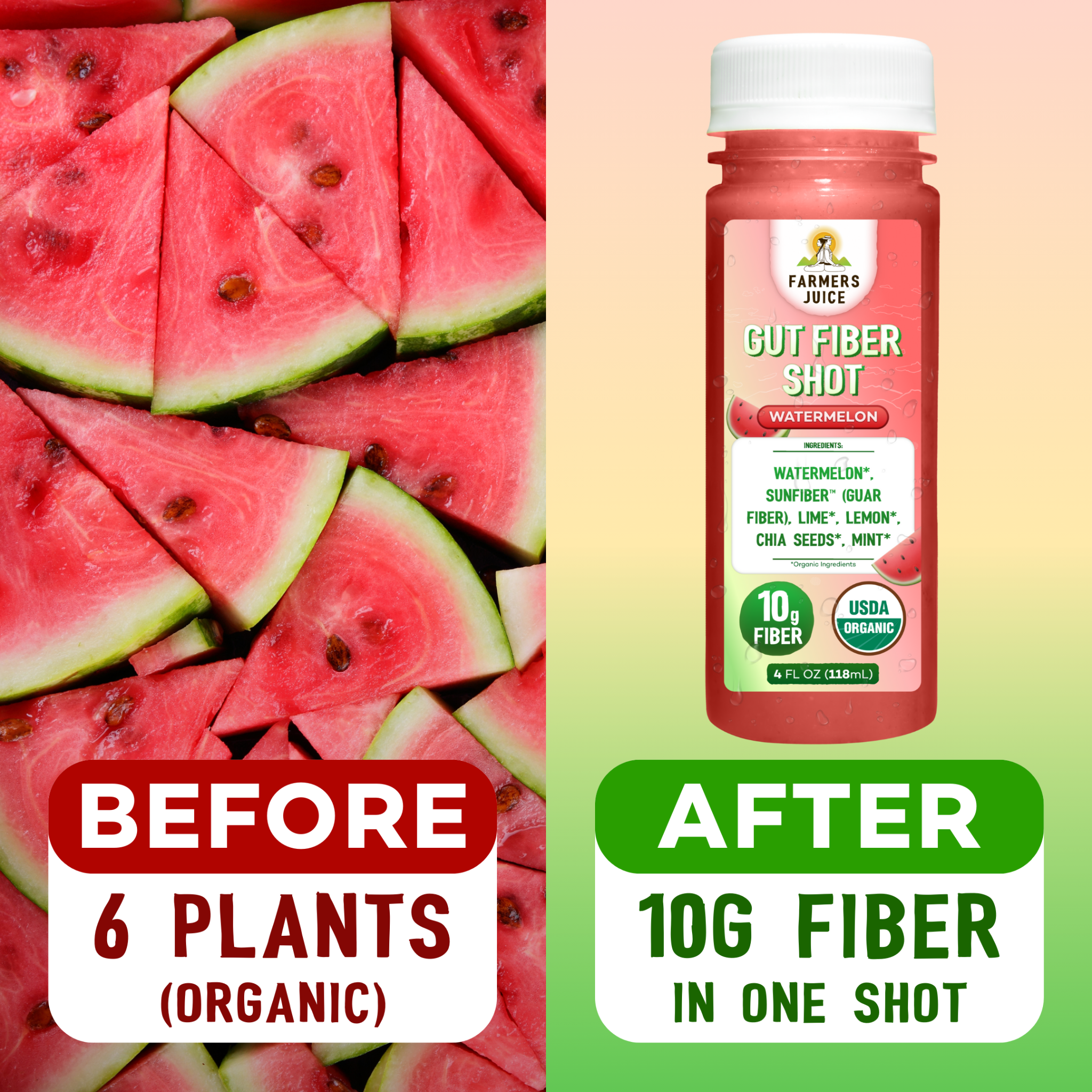 Farmers Juice Facebook ad: 2,700+ boxes bought last month