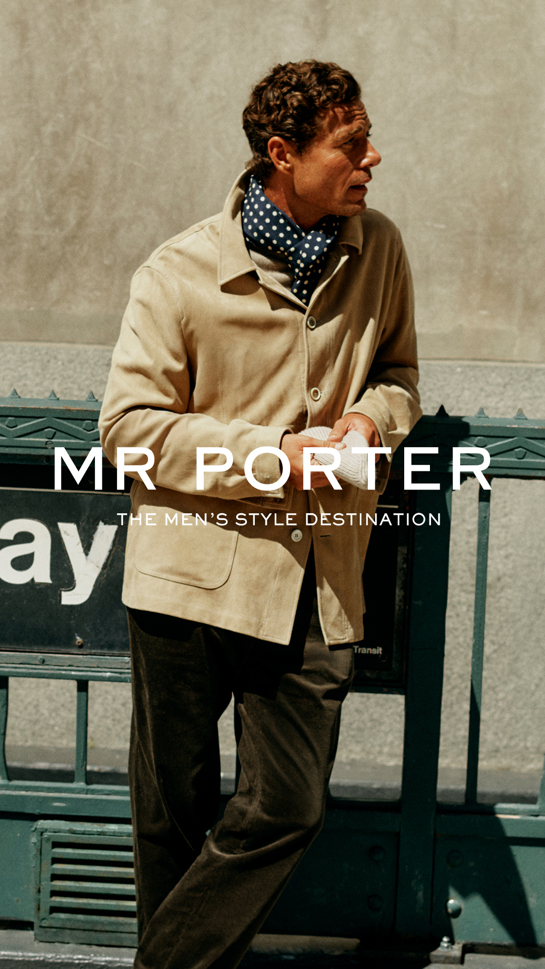 MR PORTER Facebook ad