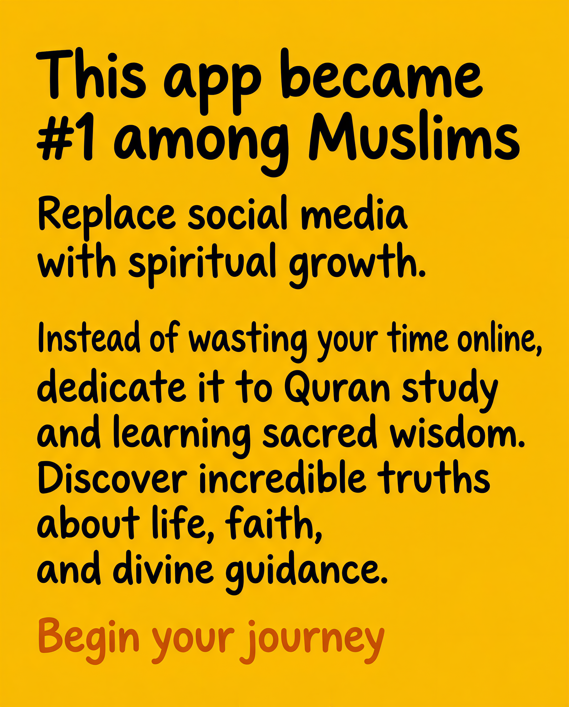 AyahPath Facebook ad: Find peace in Allah with AyahPath