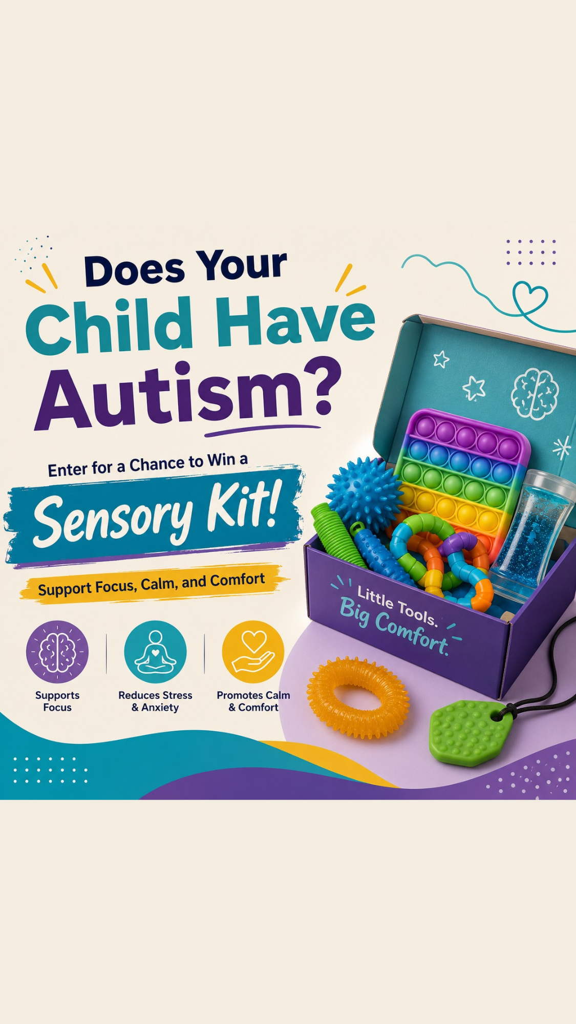 Serenity ABA Care Facebook ad: PSA: Parents!