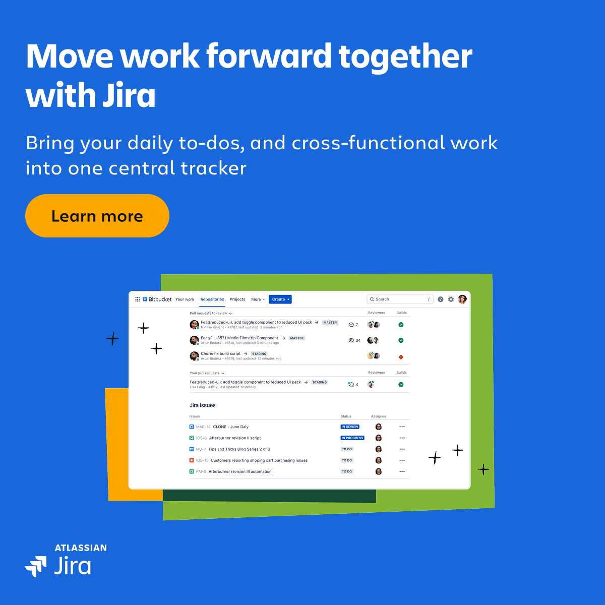 Atlassian Facebook ad