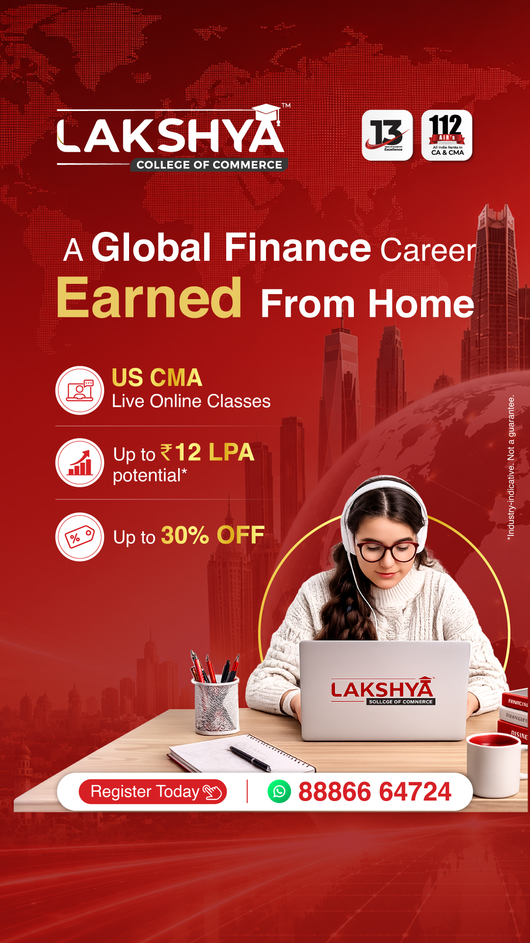 LAKSHYAedu Facebook ad