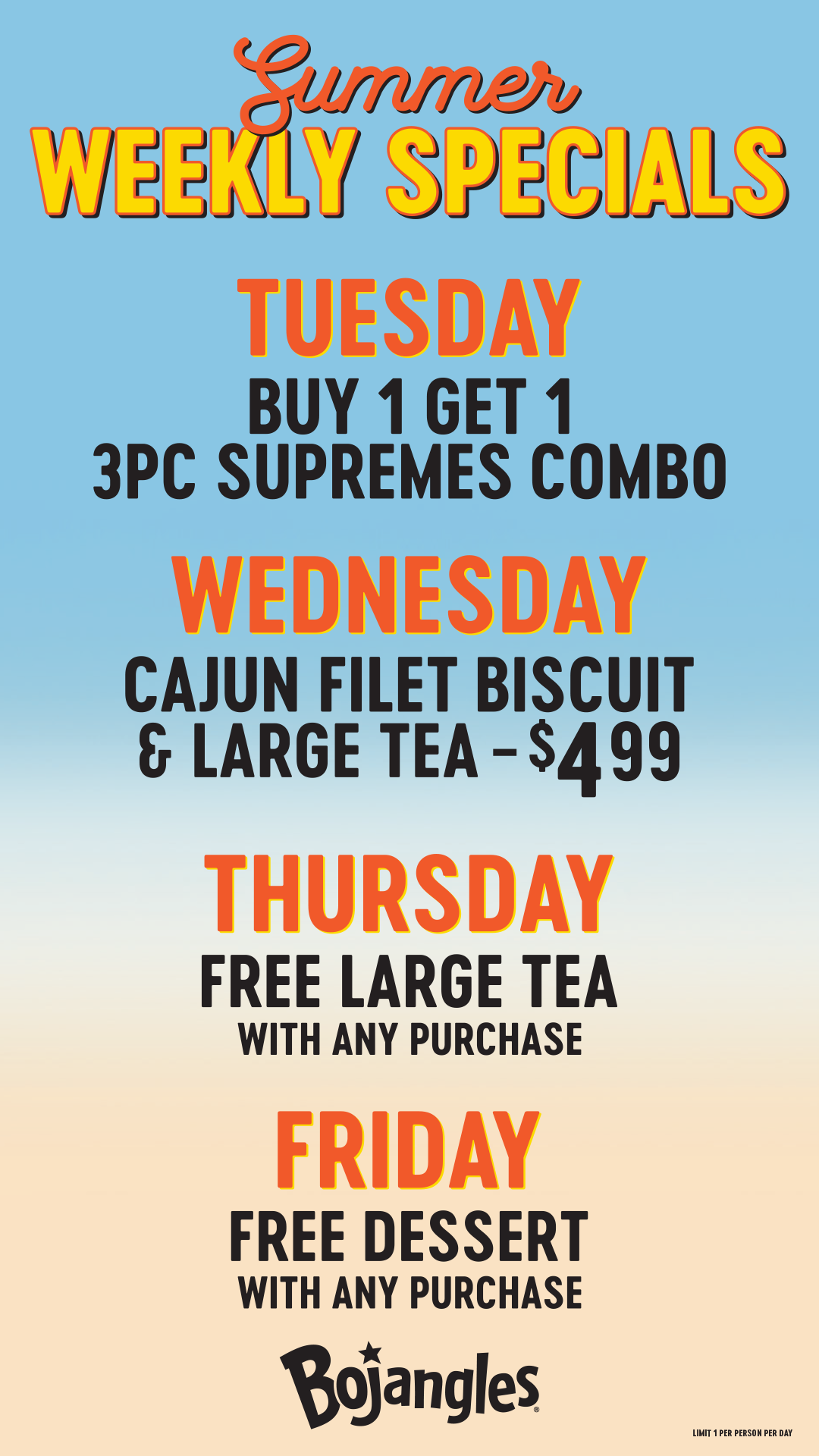 Bojangles Facebook ad from Jun 10, 2026