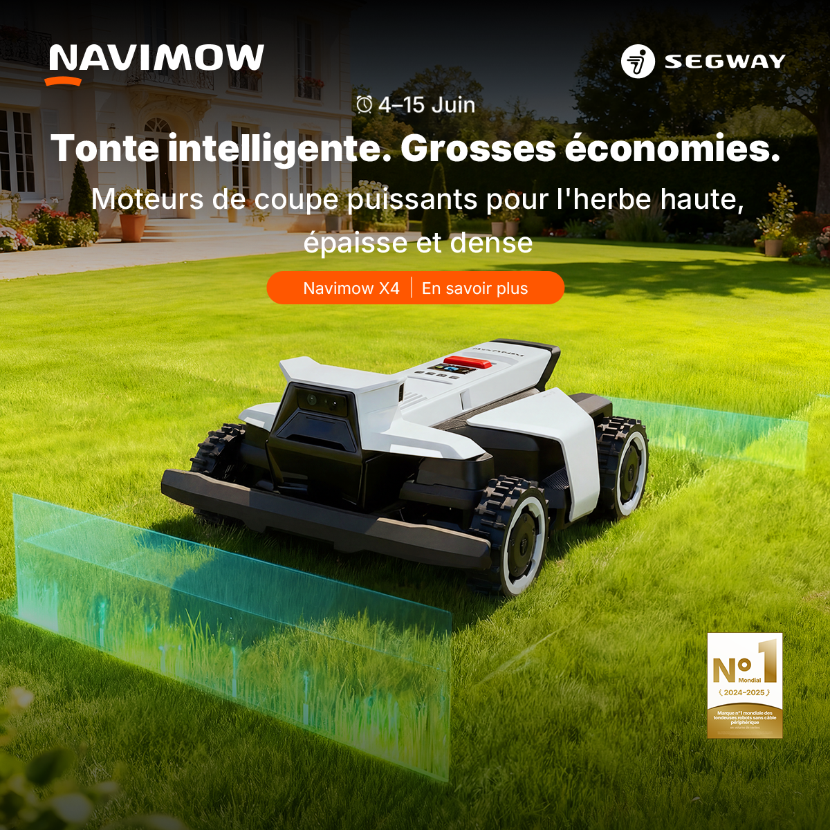 Segway Navimow FR Facebook ad