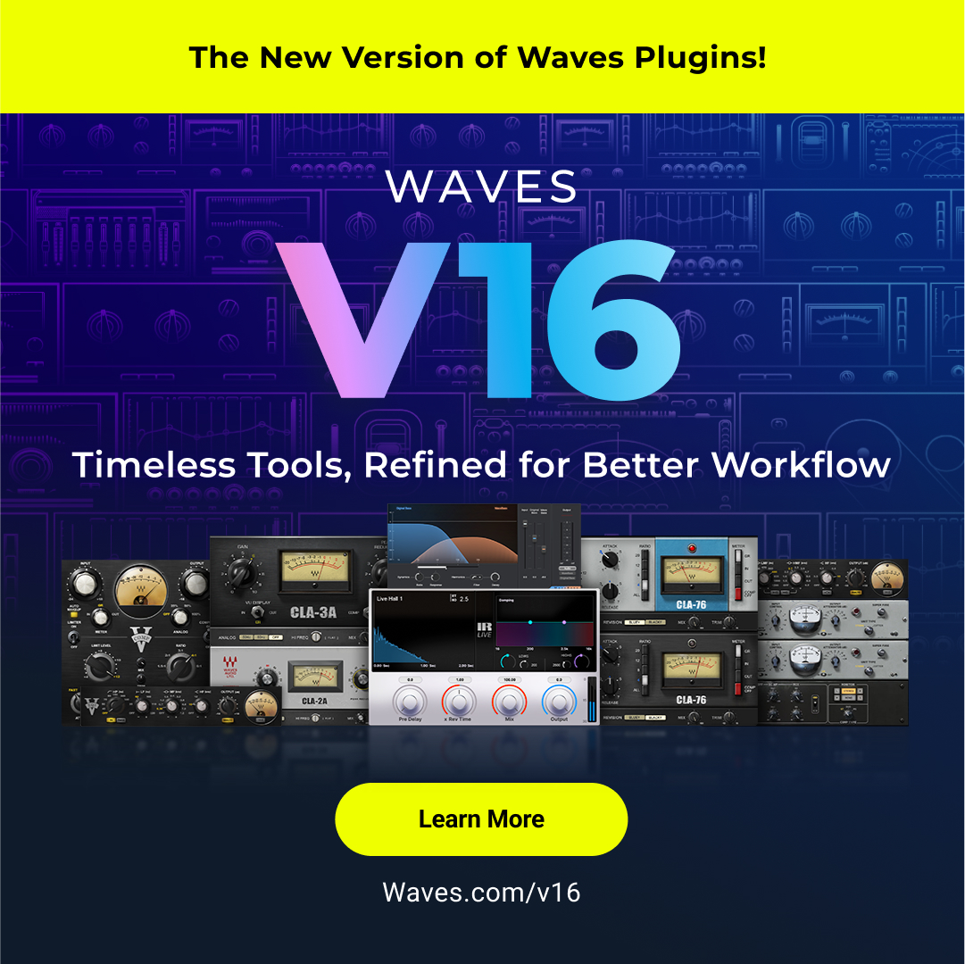 Waves Audio Facebook ad