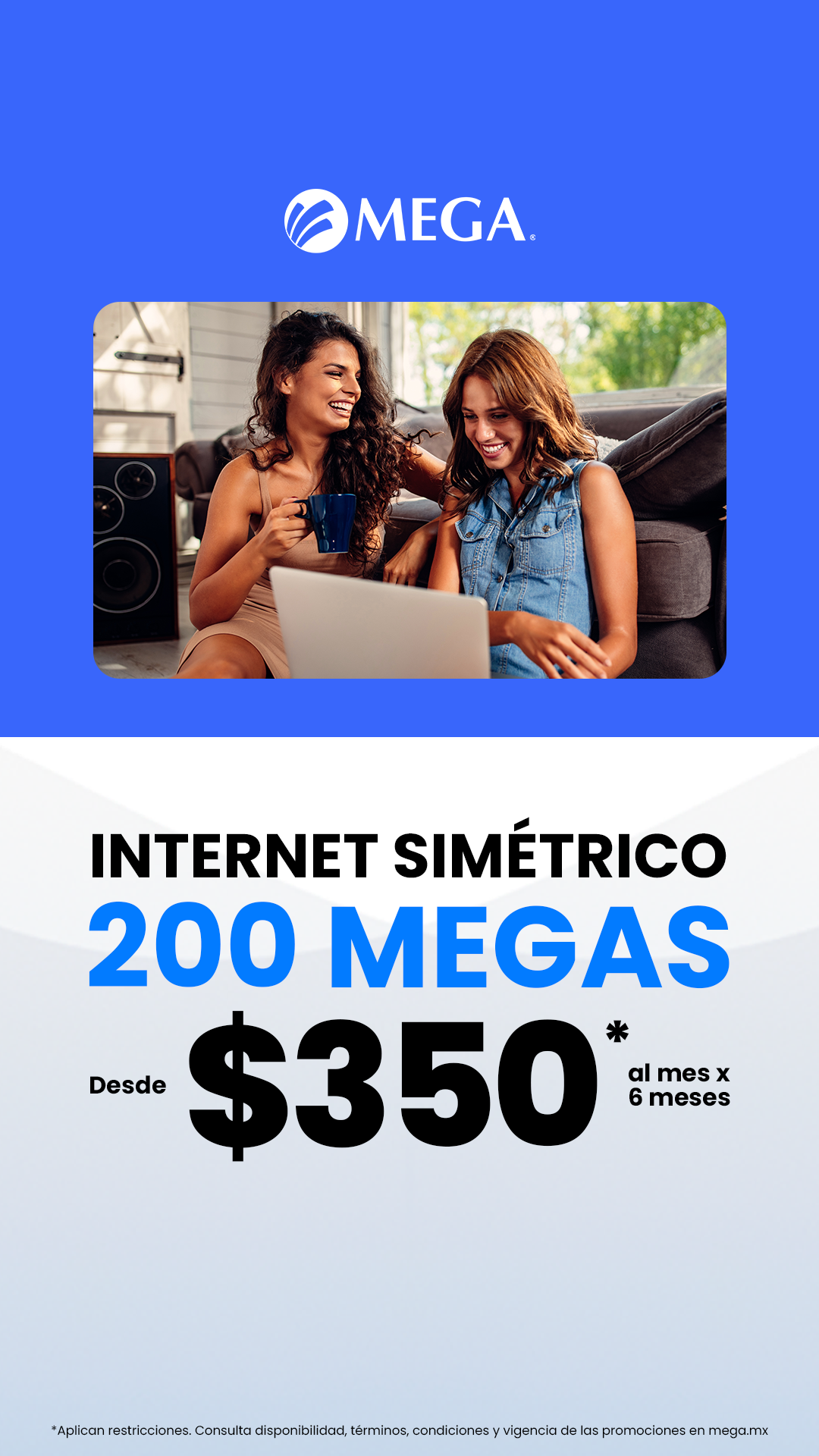 Megacable, Conectamos tu vida Facebook ad