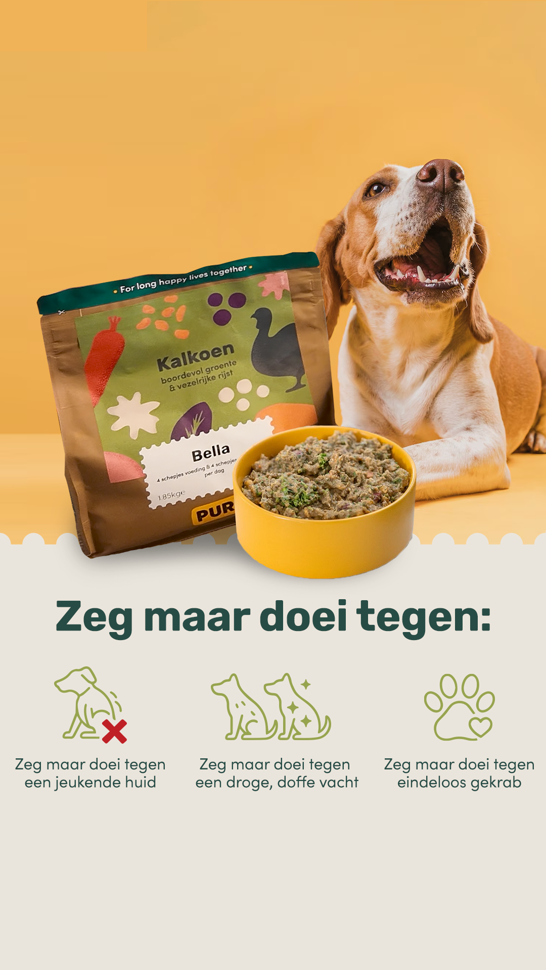 Pure Pet Food NL Facebook ad