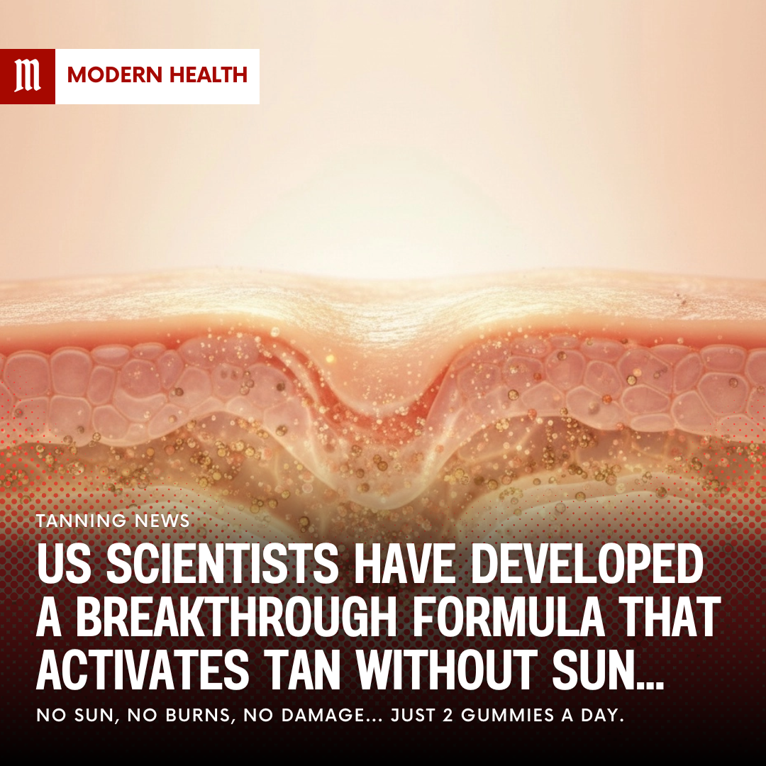Modern Health Insider Facebook ad: Golden Tan in 30 Days