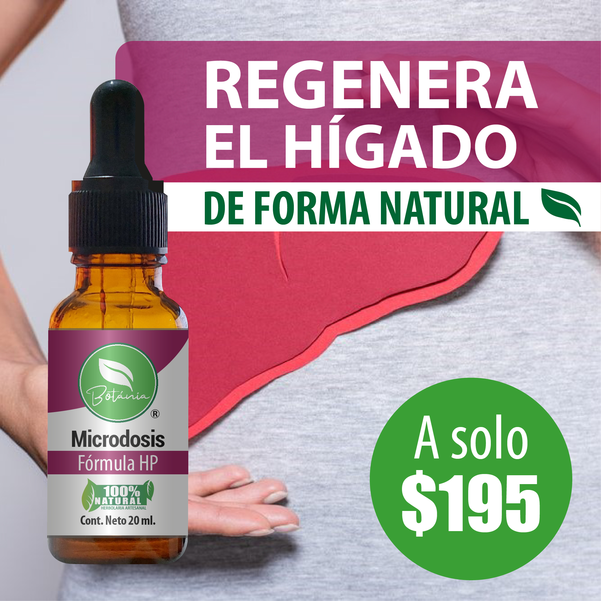 Botánia Facebook ad