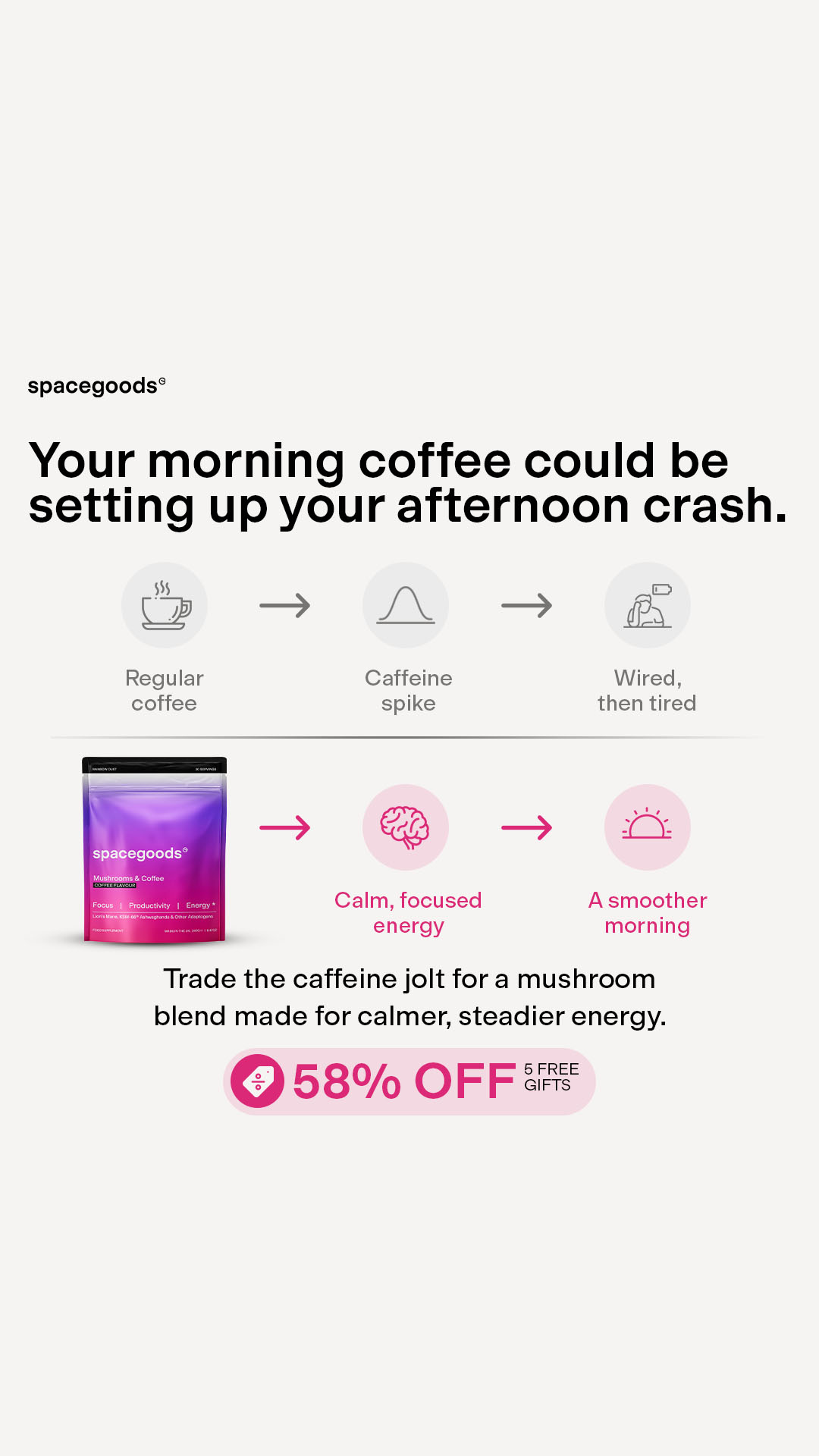 Spacegoods Facebook ad