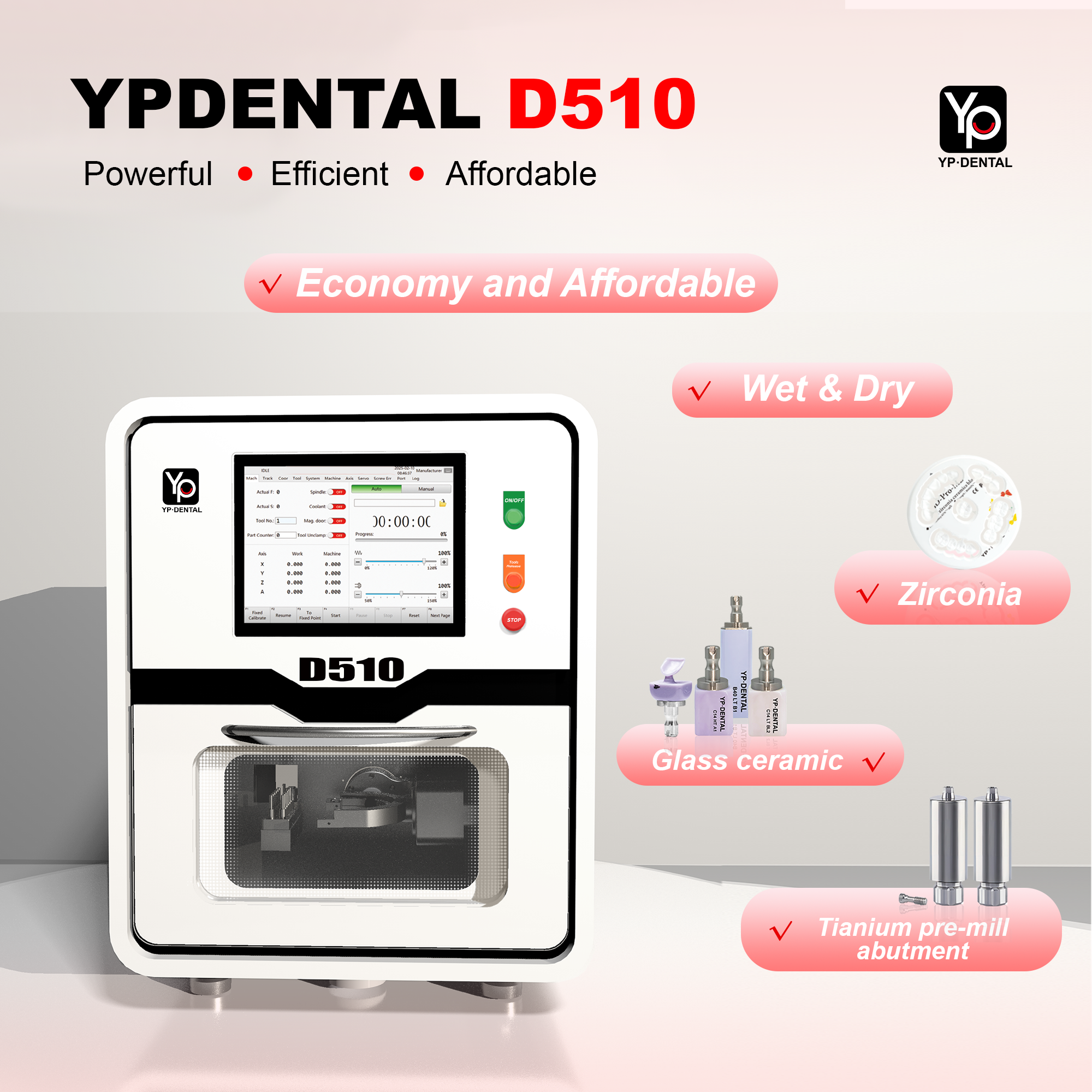 Ypdental Facebook ad: From Scan to Smile, All in One Workflow.