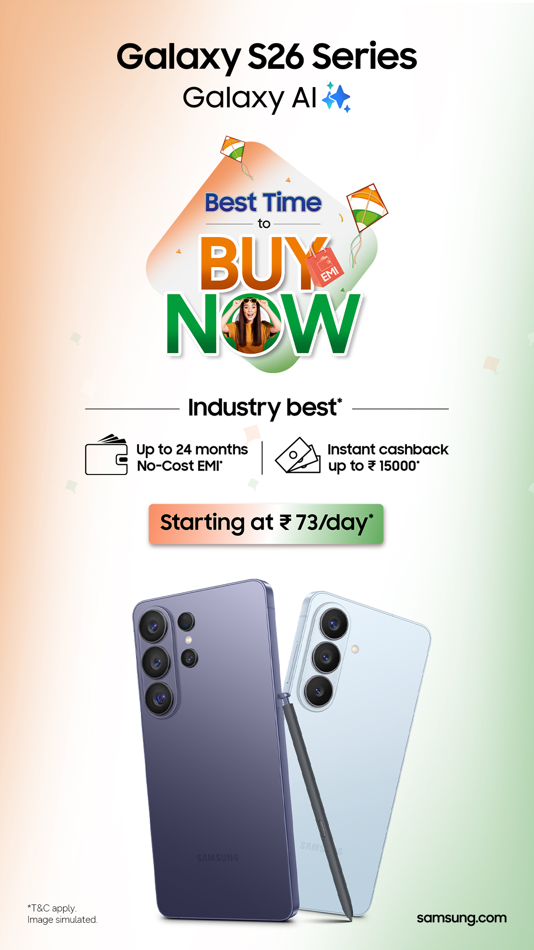 Samsung Facebook ad