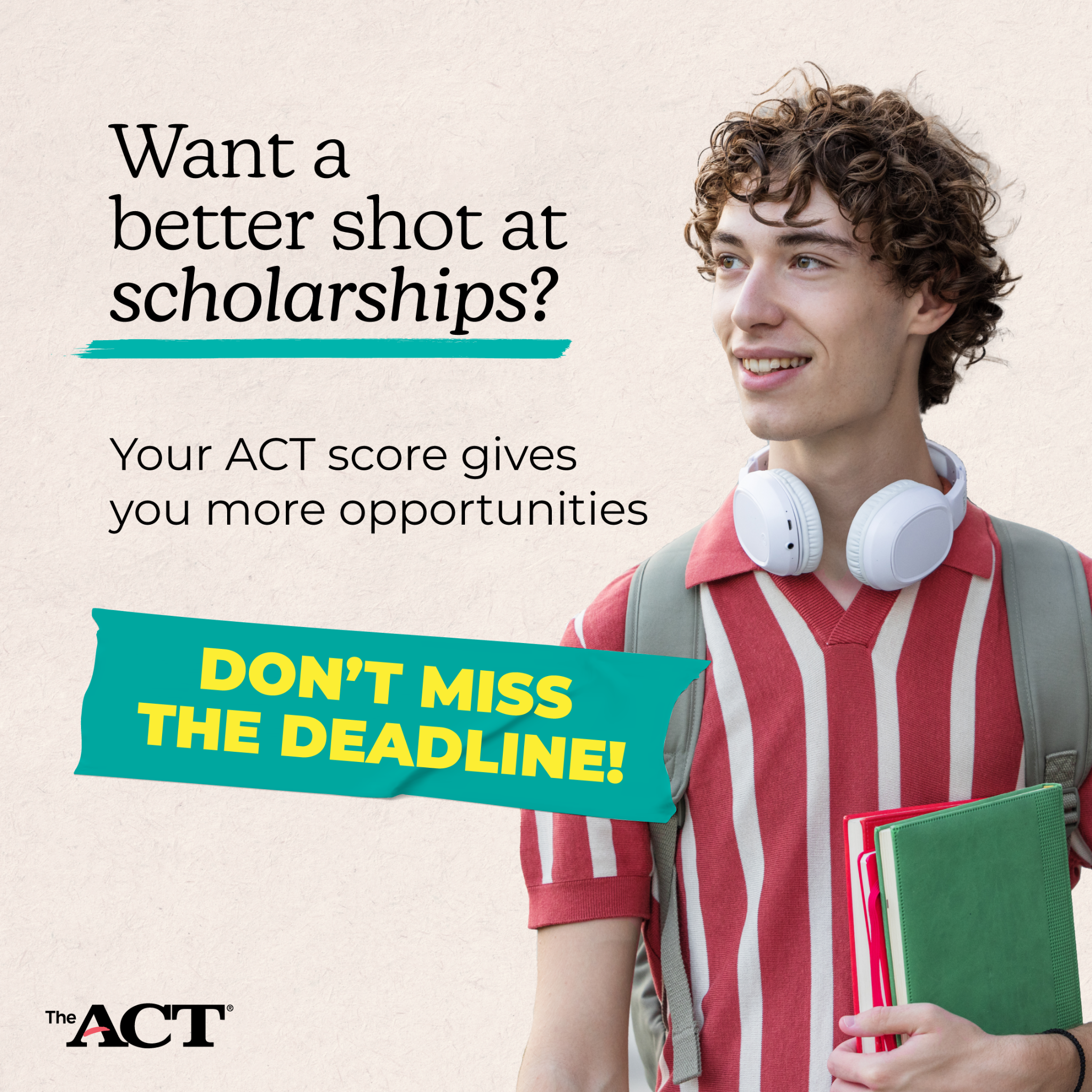 ACT Facebook ad