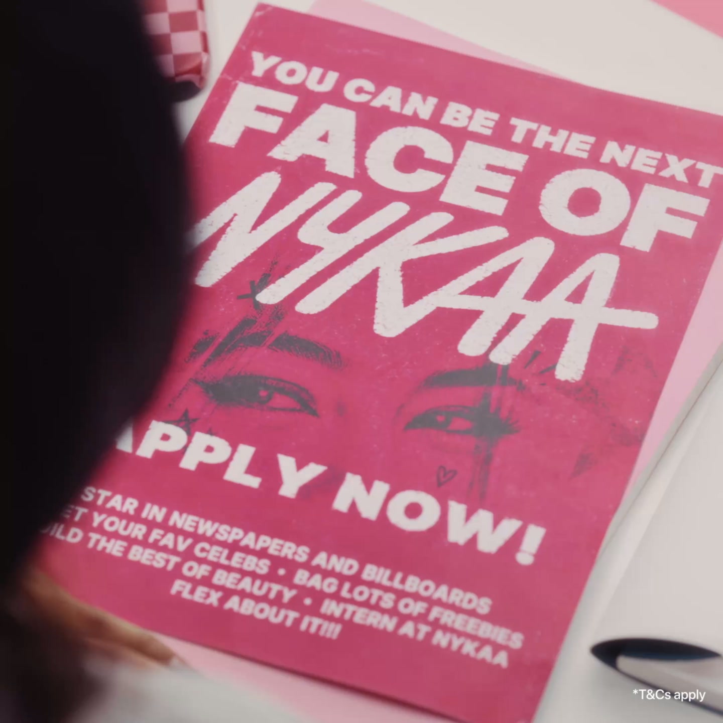 Nykaa Facebook ad: Be The Next Face of Nykaa!