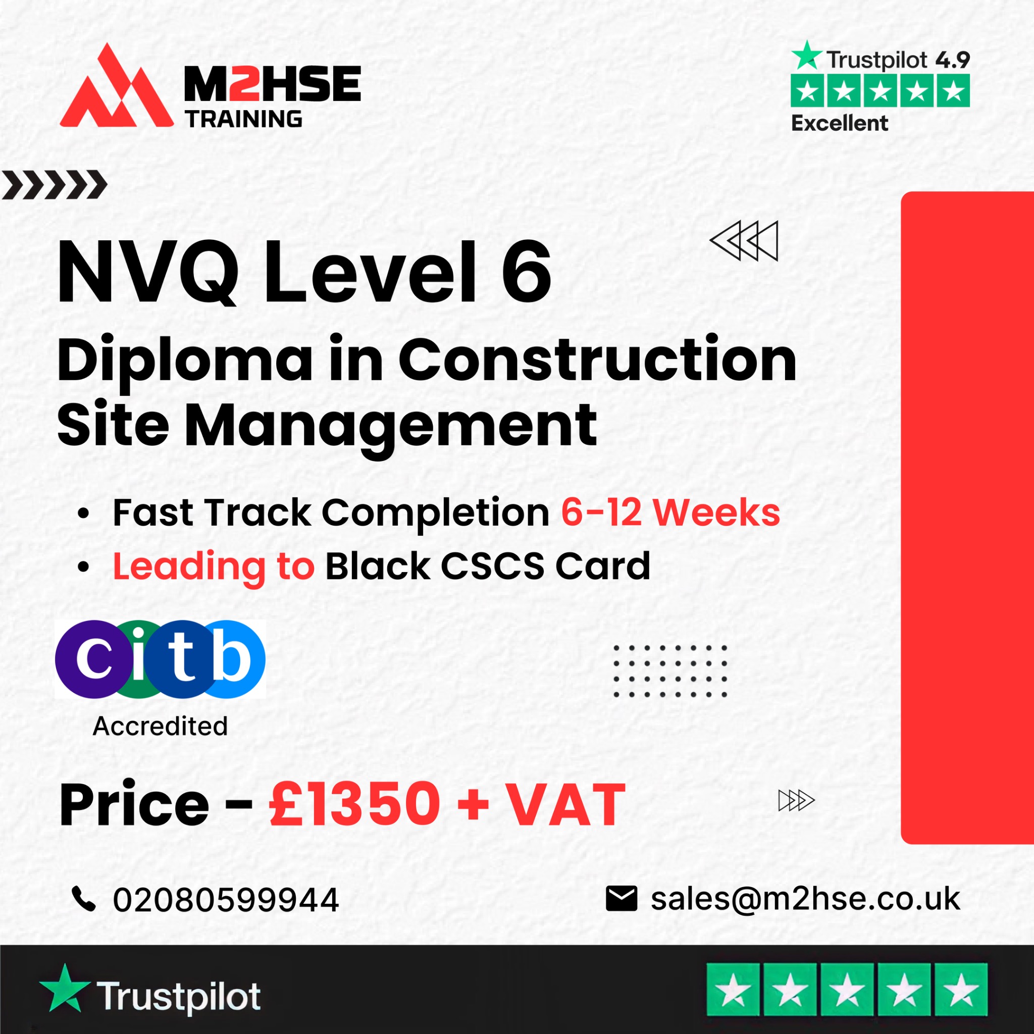 M2HSE Facebook ad